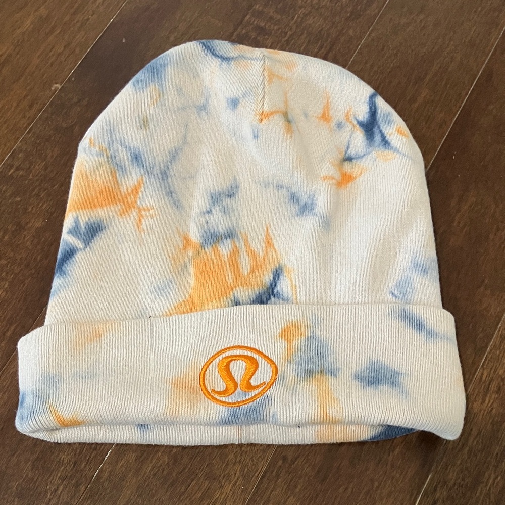 lululemon athletica Tie-Dye Beanie - Orange and Blue